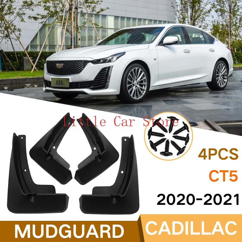 

For Cadillac CT5 2020-2021 Car Mudflaps Mud Flaps Splash Guards Mudguards Mud Flap Front Rear Fender Protector