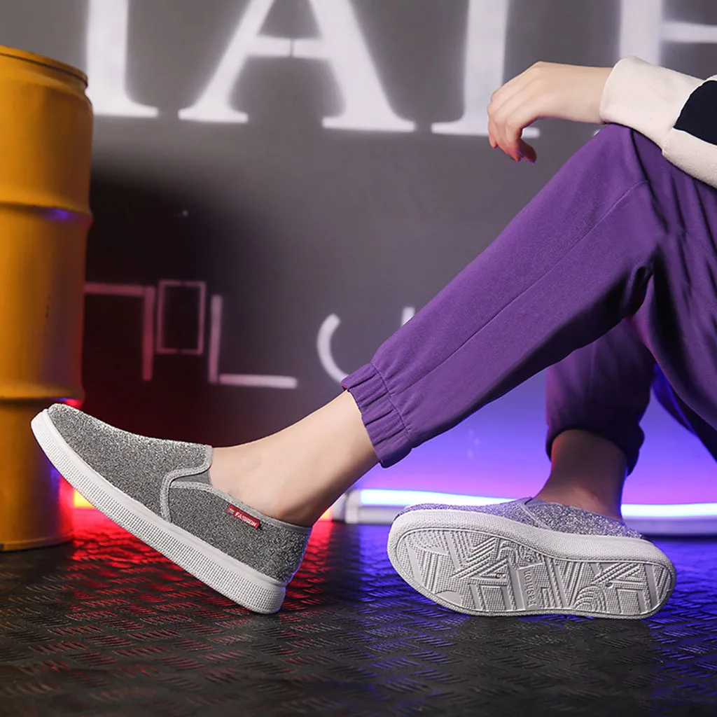 SAGACE Повседневная обувь Кроссовки Сезон лето модная с блестками и стразами для