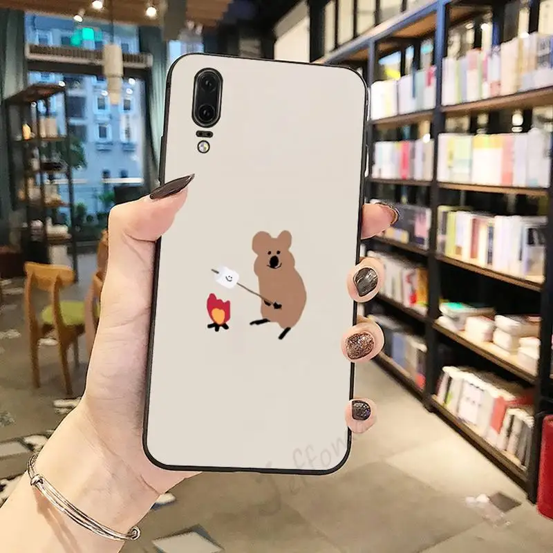

Koala cartoon cute animal funny Phone Case For Huawei honor Mate P 10 20 30 40 Pro 10i 9 10 20 8 x Lite
