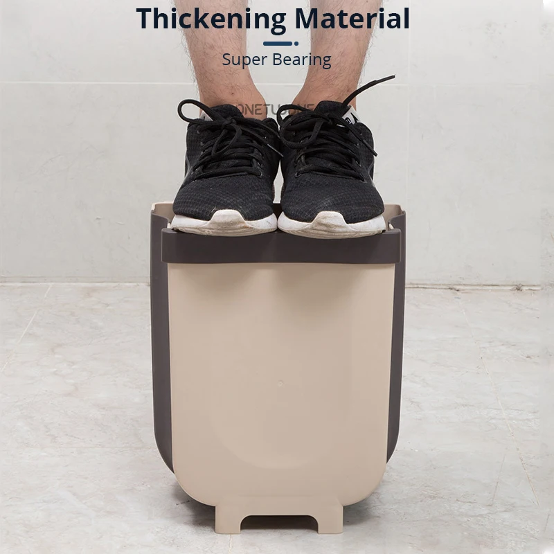 Мусорное ведро Кухонное настенное мусорное складные мусорные баки 8 л большой