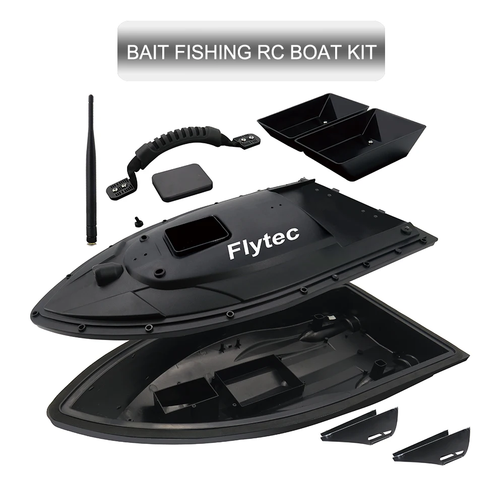 Flytec 2011-5 500 м Пульт дистанционного управления рыболокатор RC лодка для доставки прикорма и оснастки комплект в сборе