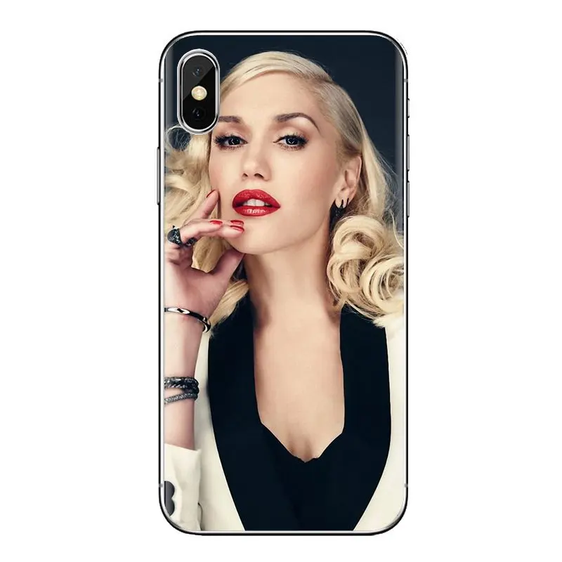 gwen stefani American Female Singer Soft Transparent Cover For iPod Touch Apple iPhone 4 4S 5 5S SE 5C 6 6S 7 8 X XR XS Plus MAX |