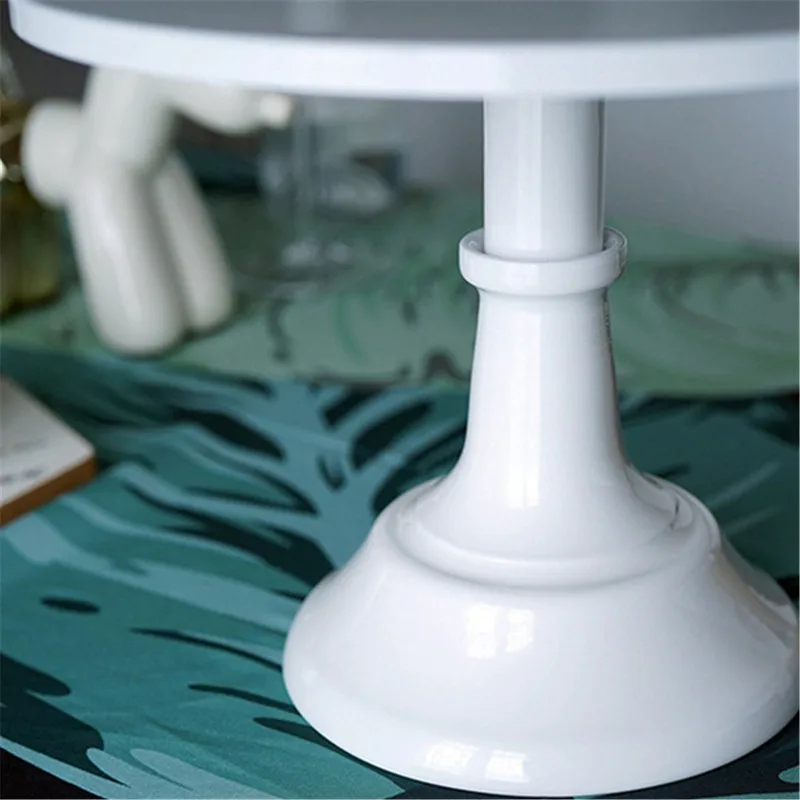 Круглая металлическая подставка для тортов молока чая десертов свадьбы