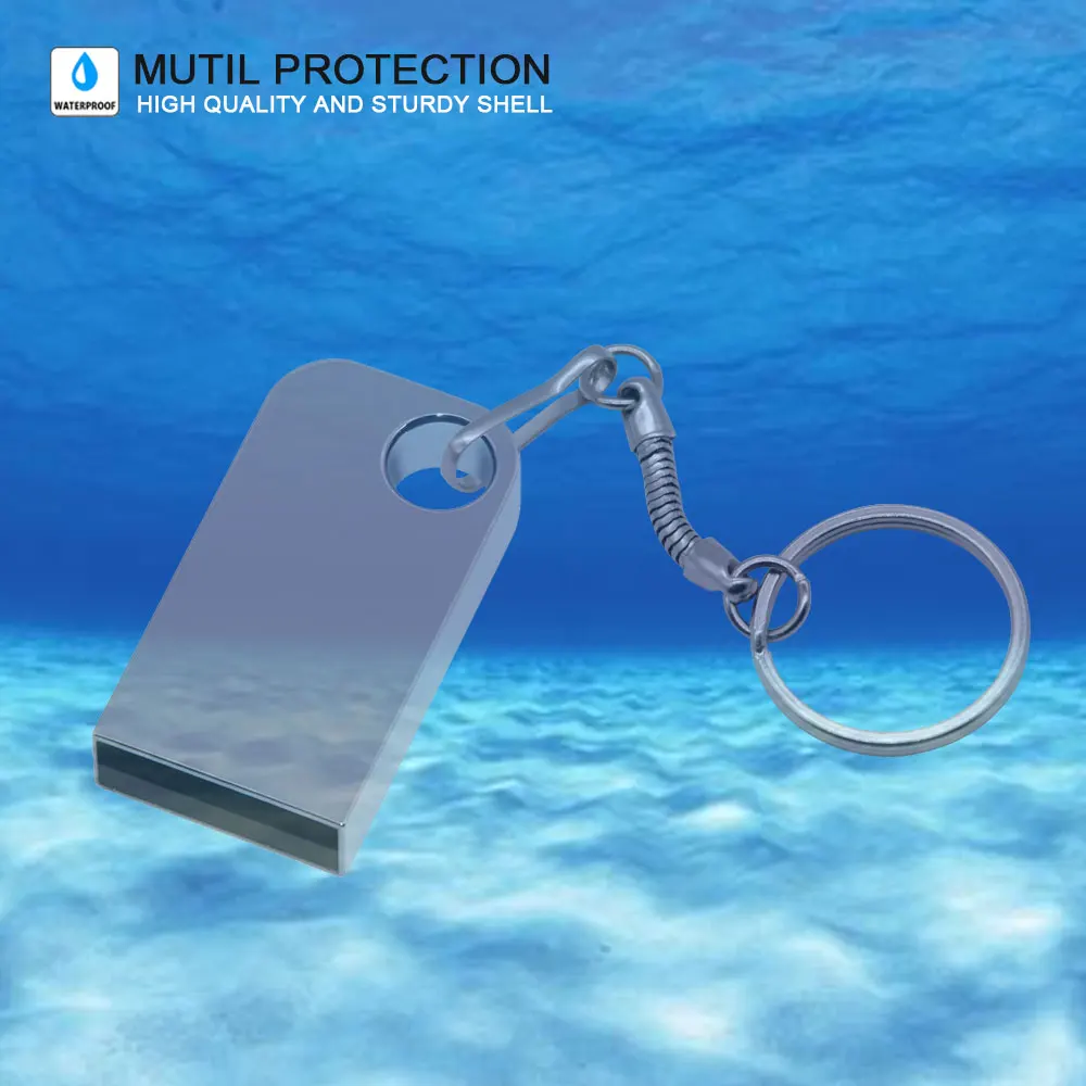 USB флеш-накопитель 32 ГБ Флешка 16 8 64 Гб водонепроницаемый металлический u-диск