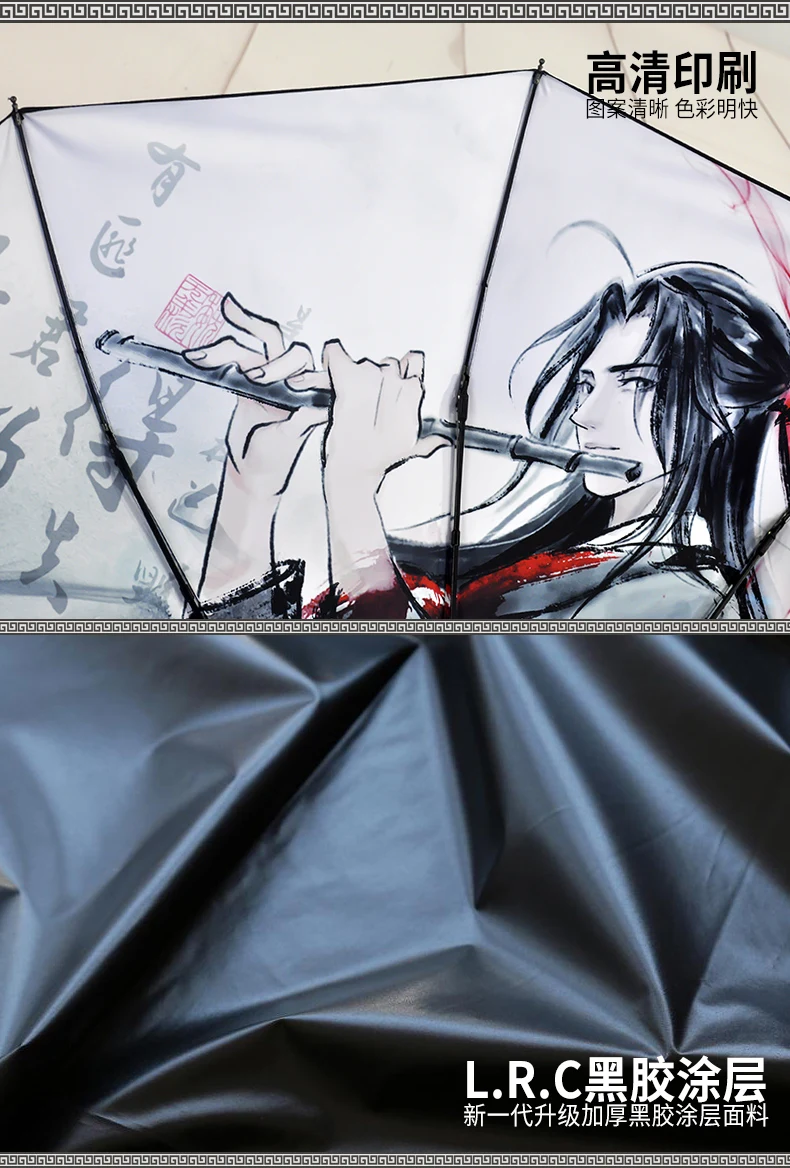 Аниме Mo Dao Zu Shi Grandmaster of Demonic Cultivation Lan Wangji Wei Wuxian BL Anit-SUV зонт от солнца, дождя, реквизит для косплея, подарки