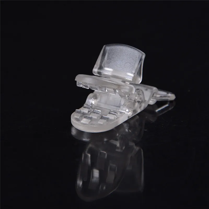 Clip de cadena para chupete de beb&eacute;, Clips de tirantes, claro, 1 pieza, nueva moda-3