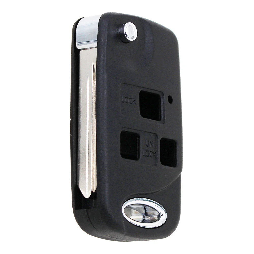 3 кнопки откидная оболочка ключа дистанционного управления Чехол Складной
