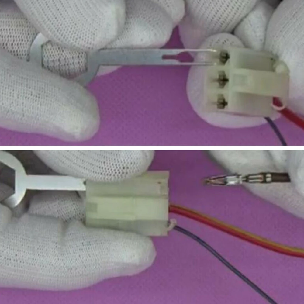 

Set Terminal Remove Tool Replacement Car Terminal Wiring 3Pcs Connector