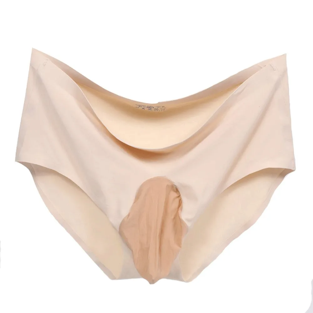 

Men Seamless UltraThin Underwear Briefs Sheath Pouch Ice Silk Comfy Breathable UltraThin Underwear Briefs Sheath