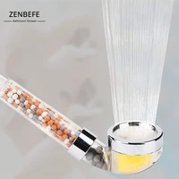 zenbefe lemon aroma filter shower spa massage shower shower nozzle maifan stone negative ion shower water saving and pressurizat