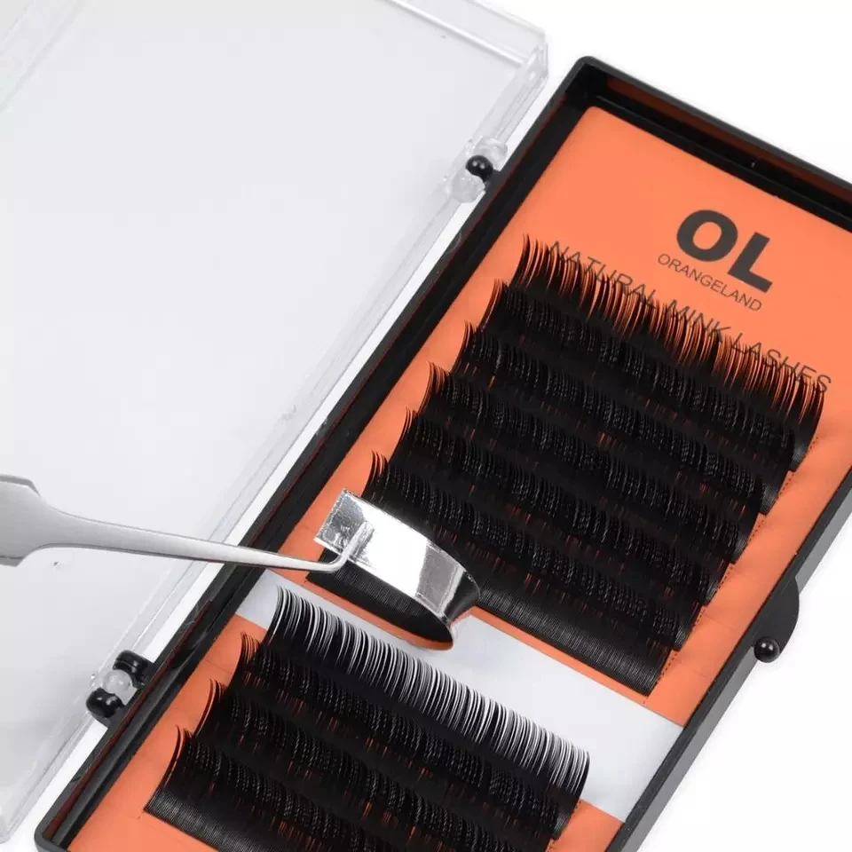 Накладные ресницы ORANGE LAND Профессиональные из искусственной норки русские