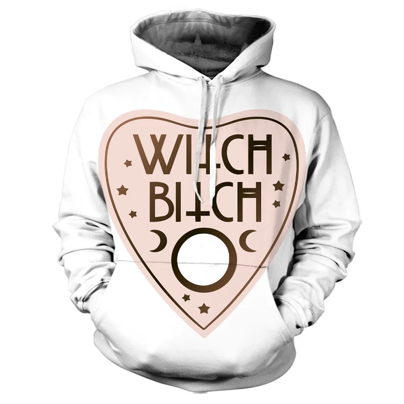 

Толстовки американского размера США высокого качества с сублимационным принтом ведьмы цыпленка размеры 5XL 6XL