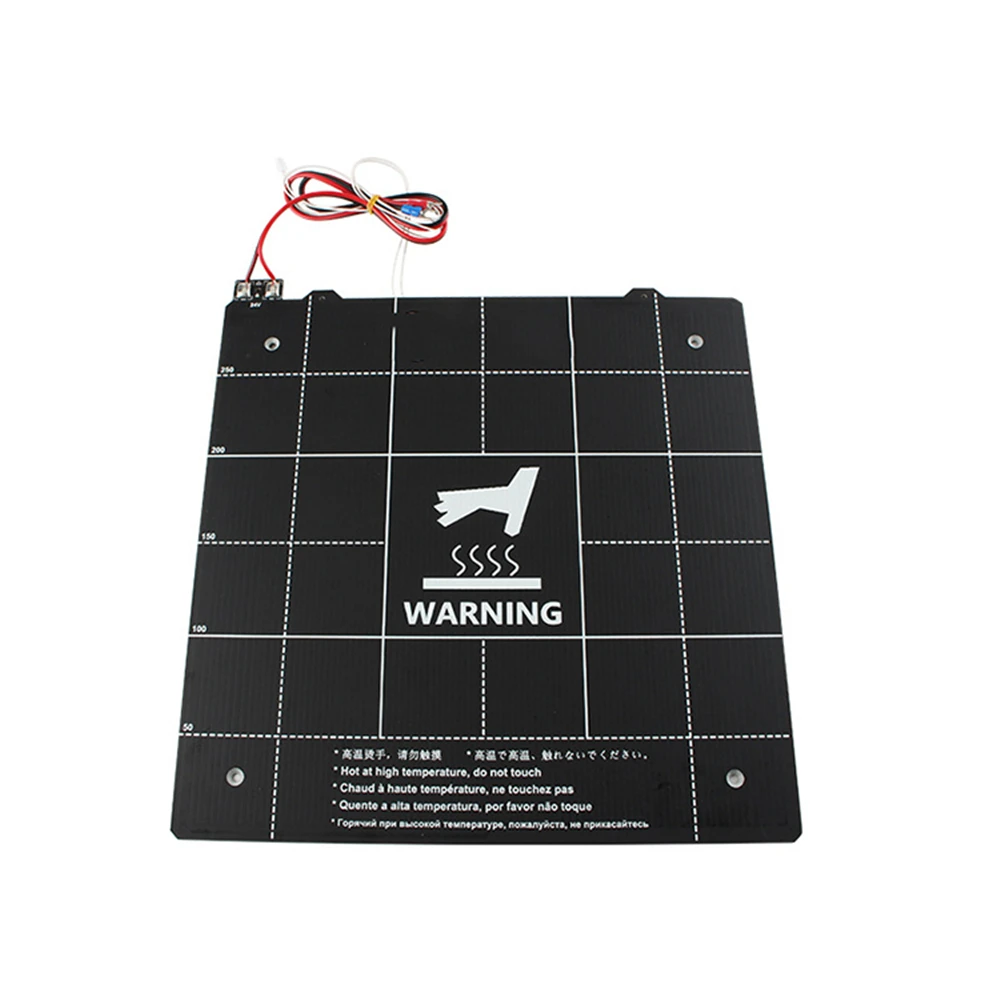 

24V Magnetic Magnetic Heatbed Heated Bed Board 300*300mm 3D printer Parts for Wanhao FDM Desktop 9 for Anet E12 for CR-10 CR-10S