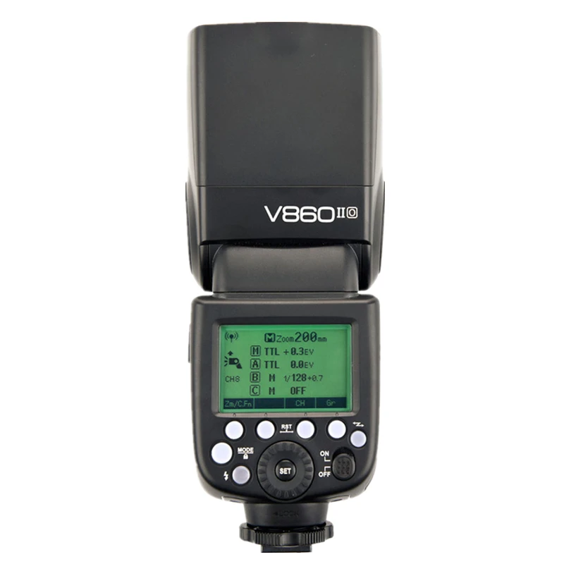 Godox V860II V860IIC V860IIN V860IIS V860IIF V860IIO TTL HSS Li-ion Battery Speedlite Flash for Canon Nikon Sony Fuji Olympus |