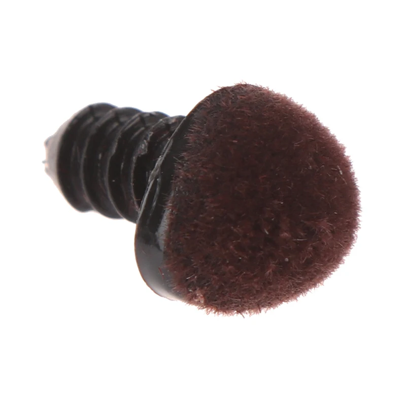 

10pcs 9*11mm Soft Toys Black Plush Nose Craft Button Animal Safety Nose For Soft Toys Plush Toy Accessories