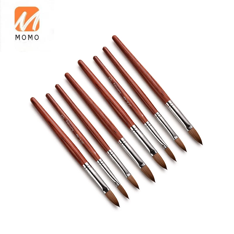 

Manicure Japanese Crystal Extension Carved Pen Mink Hair Stylish Pen Large Flat Head Acrylic Powder New Low Smell Crystal Liquid