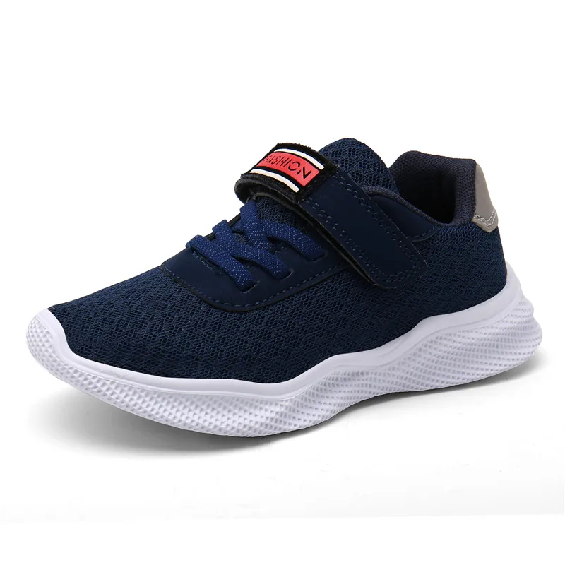 Кроссовки Детские сетчатые спортивная обувь на плоской платформе для мальчиков