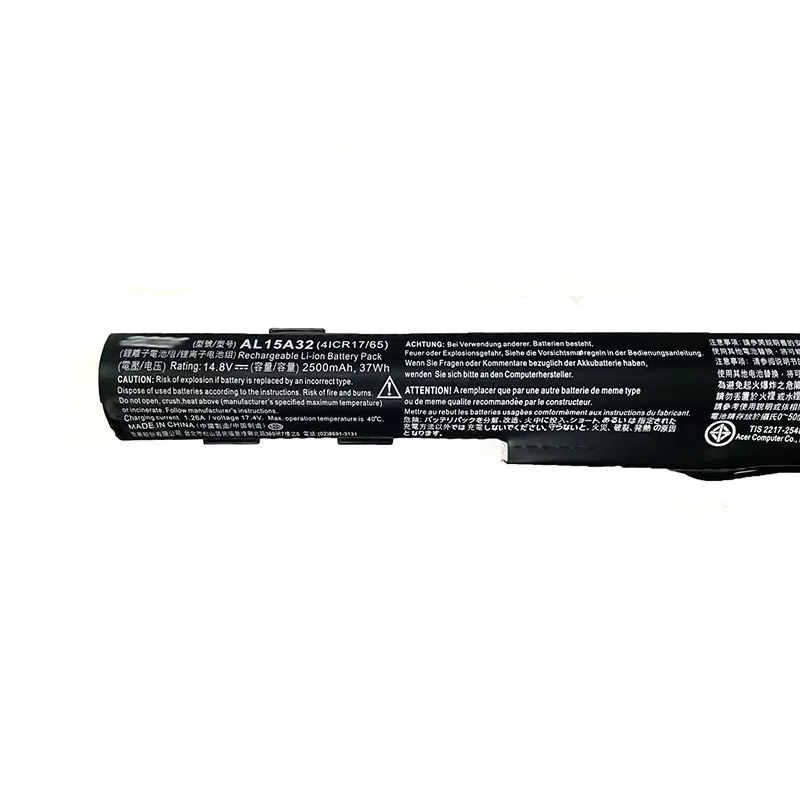 7XINbox 14 8 V 2500mAh AL15A32 37Wh Оригинальный аккумулятор для ноутбука Acer Aspire | Компьютеры и