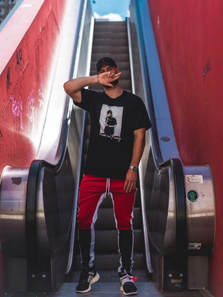 Популярный Логотип новинка 2018 осенние спортивные штаны на молнии мужские для