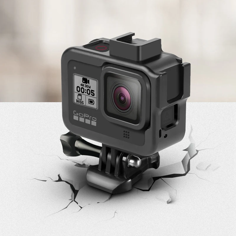 Новинка 2019 защитная рамка из алюминиевого сплава для GoPro Hero 8 черный защитный