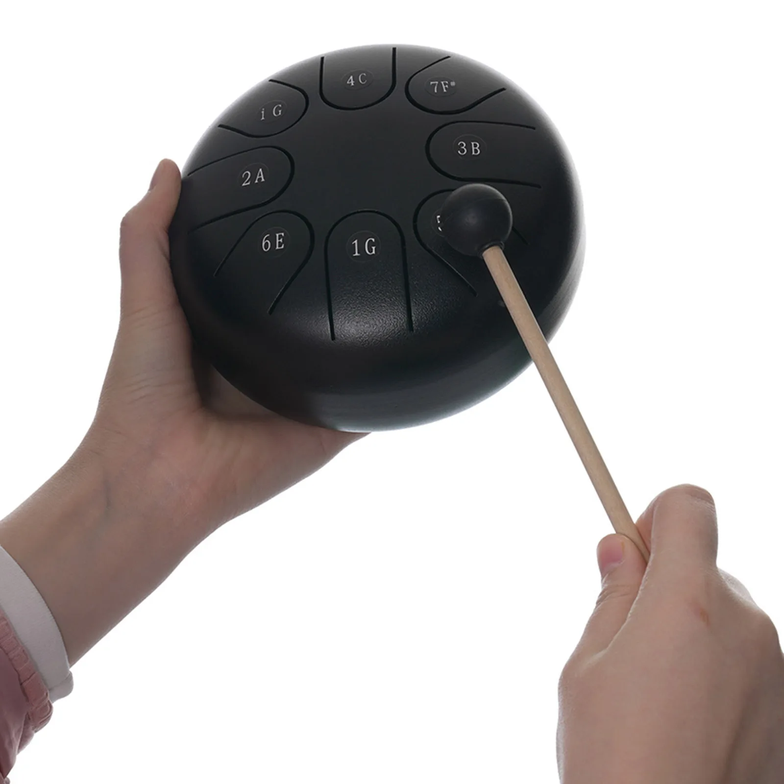 

Барабан для заметок, 8 заметок, 6 дюймов, стальной ручной цилиндр, цилиндрический ключ с барабаном, заметки, наклейки, подарок для начинающих ...