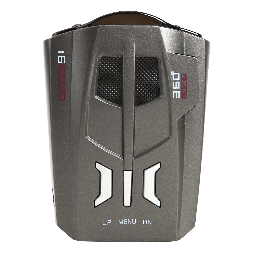 Автомобильный антирадар V9 2020 с голосовым оповещением на английском и русском