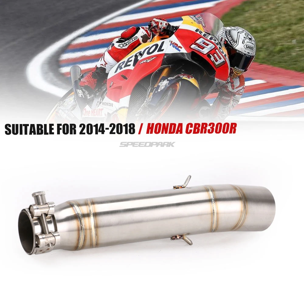 Аксессуары для мотоциклов Модифицированная средняя труба трубы без шнуровки