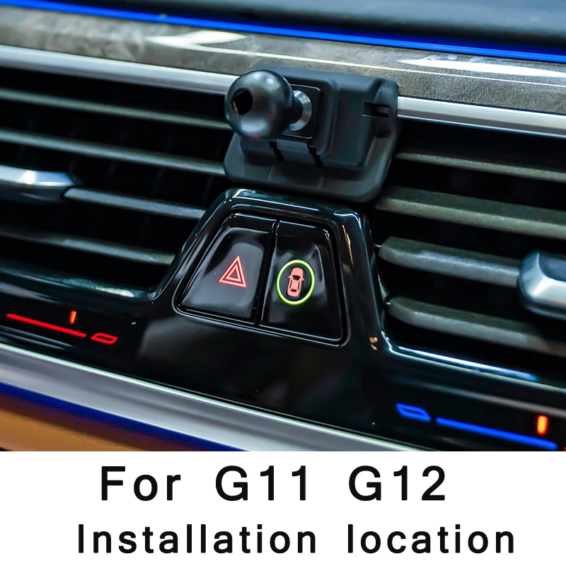 adjustable car phone mount holder for bmw 5 7 series g30 g31 g32 f10 f11 g11 g12 f01 f02 car interior accessories free global shipping