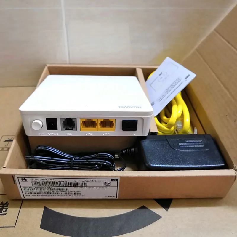10 шт. Оригинальный Новый HW HG8120C 2FE + 1 порт FTTH GPON ONU волоконный модем Viop TEL