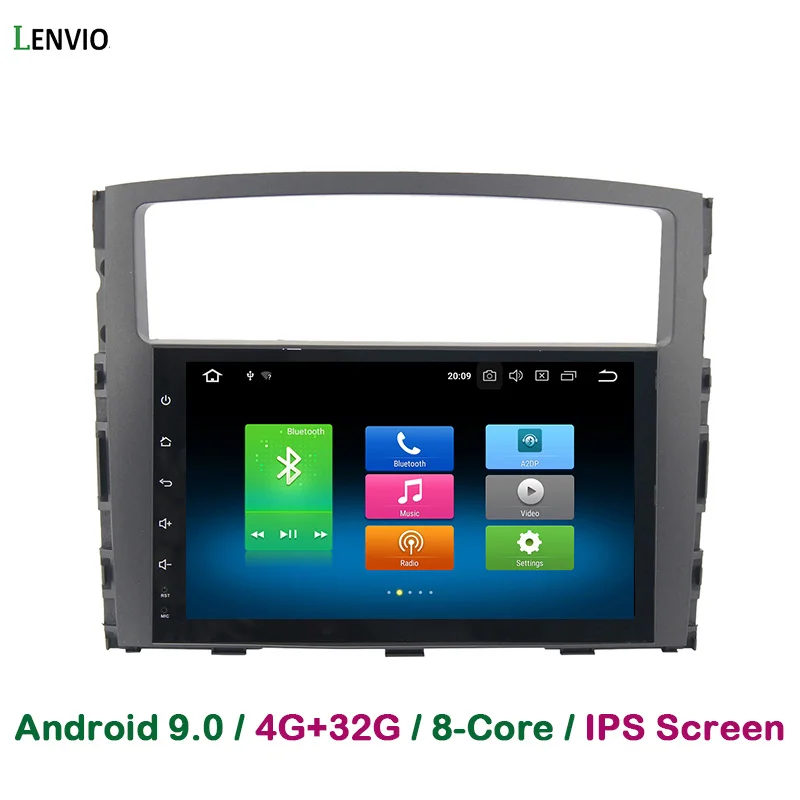 IPS 4G RAM 32G ROM Octa Core Android 9 0 автомобильный dvd плеер для Mitsubishi Pajero V97 V93 2006 2007 2008 2011 радио