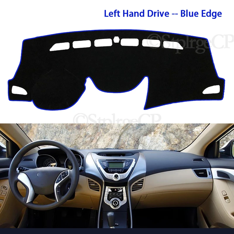 

Hyundai Elantra 2011-2015 MD UD Avante Противоскользящий Коврик Для Приборной Панели Солнцезащитный Козырек Аксессуары Для За...