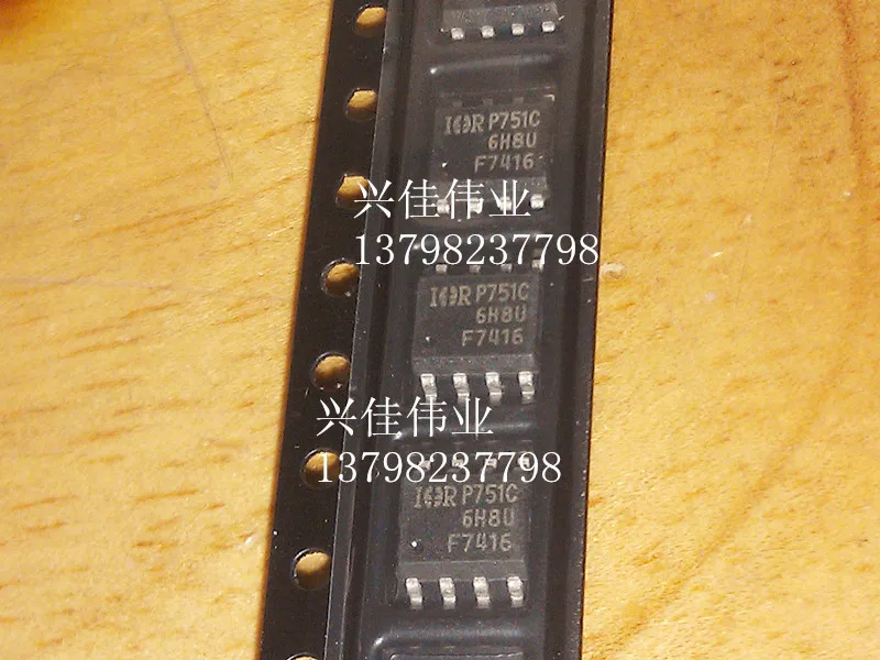 10 шт. Новый IRF7416 IRF7416TRPBF SOP-8 P -channel MOSFET 10A 30V 10 шт. Новый IRF7416 IRF7416TRPBF SOP-8 P -channel MOSFET 10A 30V