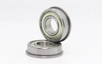 10pc sfr6zz stainless steel flange bearing 9 522 27 142 mm inch 38x78x932 flanged fr6 z zz ball bearings