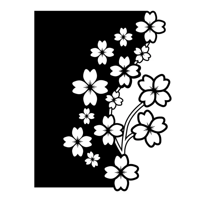 GJCrafts Цветочные края металлические режущие Формы Рождественские трафареты для
