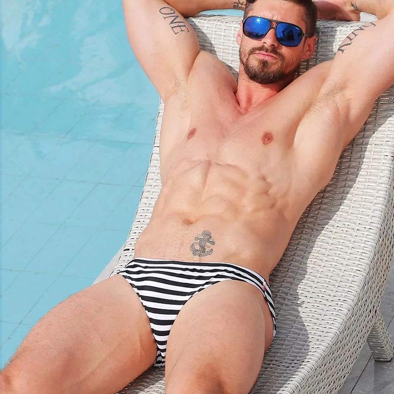 Мужские плавки купальный костюм шорты для бассейна треугольный купальник с