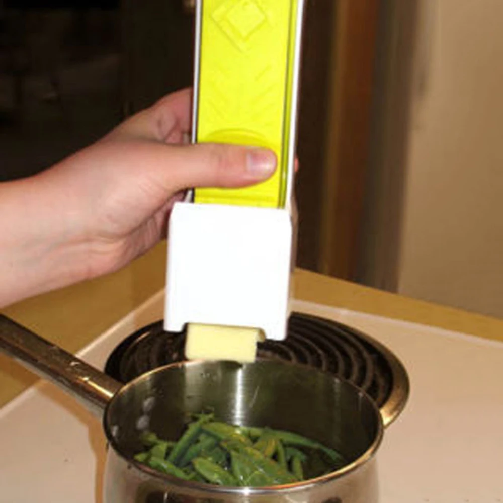 Резак для масла с одним нажатием держатель слайсер сыра распределитель