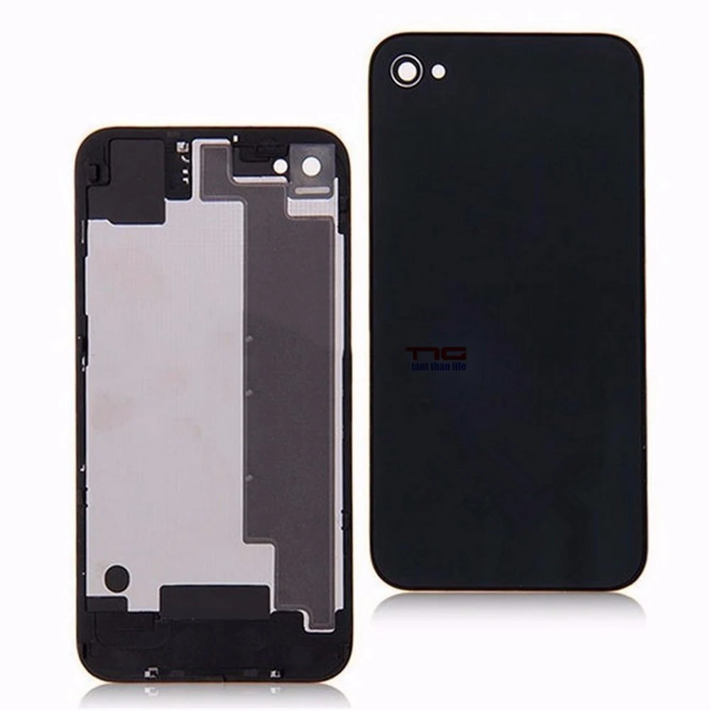 CXHKRR Высокое качество крышка батареи для iPhone 4 4G 4S задняя крышка Дверь Задняя панель пластина стекло Корпус Замена Белый инструменты