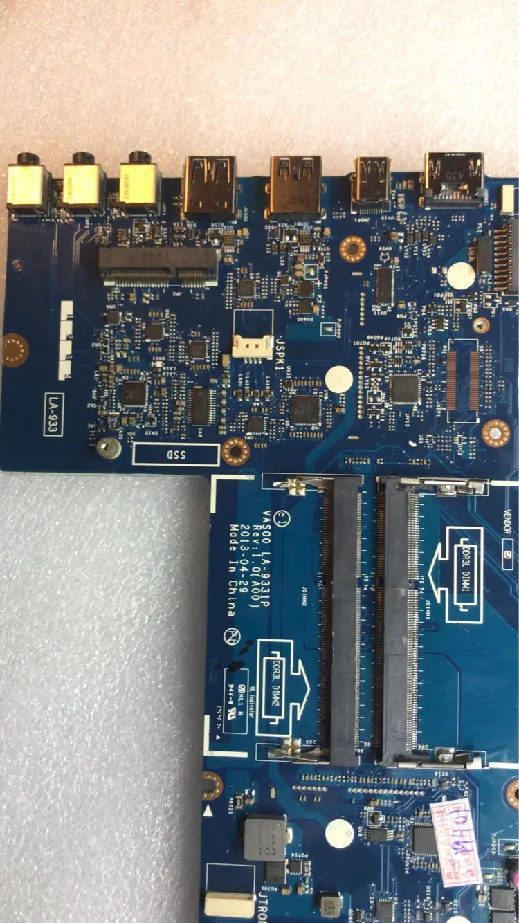 

KEFU VAS00 LA-9331P For DELL Alienware M17X R5 R6 Notebook Motherboard CN-041W46 CN-05RW0M PGA947 HM87 DDR3 100% Test Work
