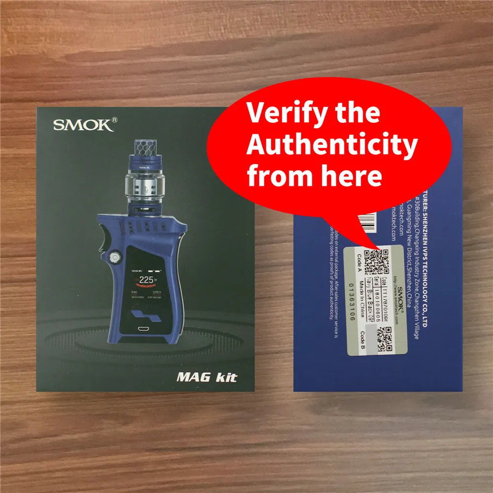 SMOK электронная сигарета Mag Комплект 225 Вт коробка мод Vape комплект E кальян испаритель FV12 Prince POD бак Coilelektronik sigara Nord S019