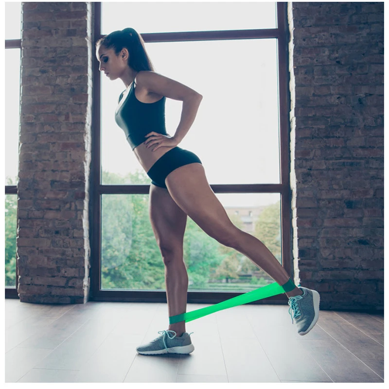 Эластичная резиновая петля для фитнеса и тренировок 5 цветов|Эспандеры| |