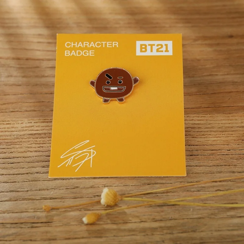 Bangtan мальчики Персонализированные Симпатичные брошка мультфильм булавка для женщин мужчин ювелирные изделия Bangtan вентиляторы аксессуары
