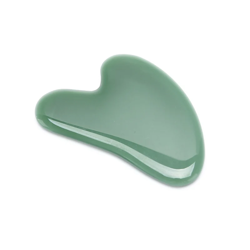 

Natural Jade Face Massager Gua sha Scraper Board Facial Guasha Meridian Muscle Relaxation Skin Lifting Face Thin Gouache Scraper
