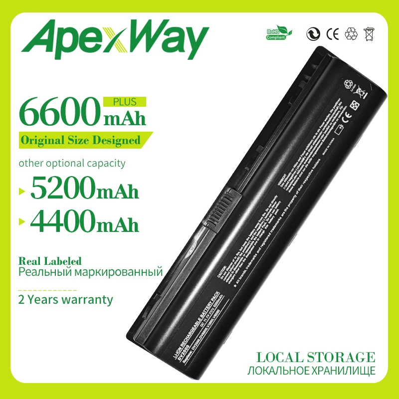 Apexway ноутбук Батарея для hp Presario V3500 dv6000 dv6100 HSTNN-DB31 HSTNN-DB46 HSTNN-IB42 HSTNN-OB31 HSTNN-OB42 HSTNN-Q21C |