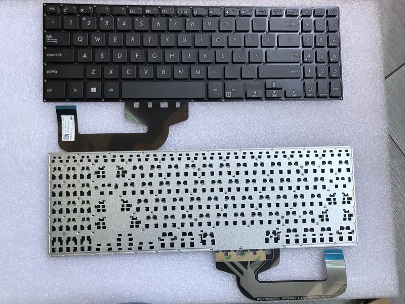 Клавиатура для ноутбука Asus X507 X507MA X507U X507UA X507UB черная без рамки|Клавиатуры замены| |