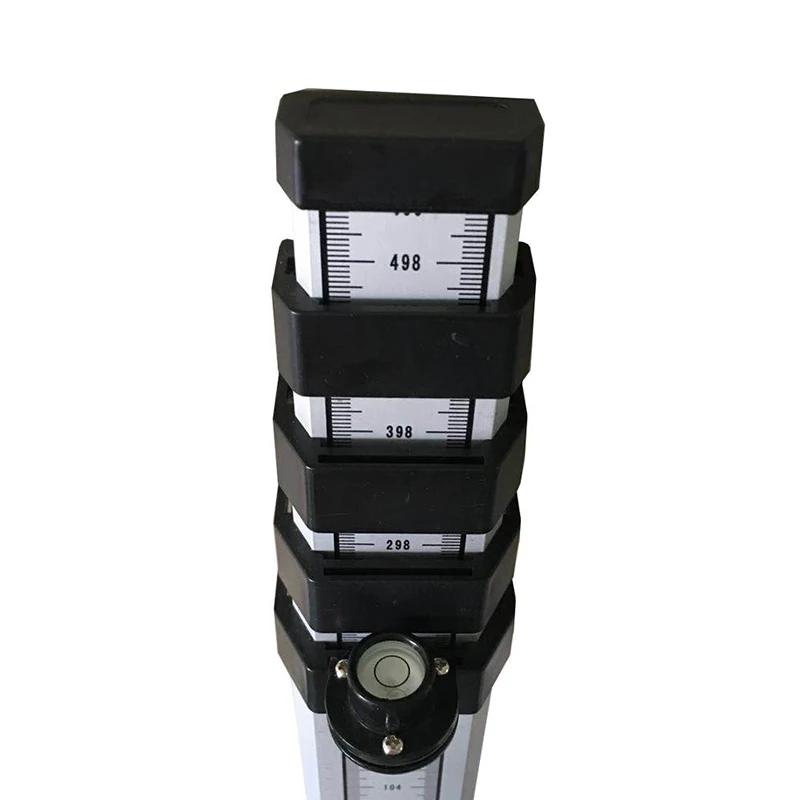 

Good Quality 7m Aluminum Telescopic Leveling Staff