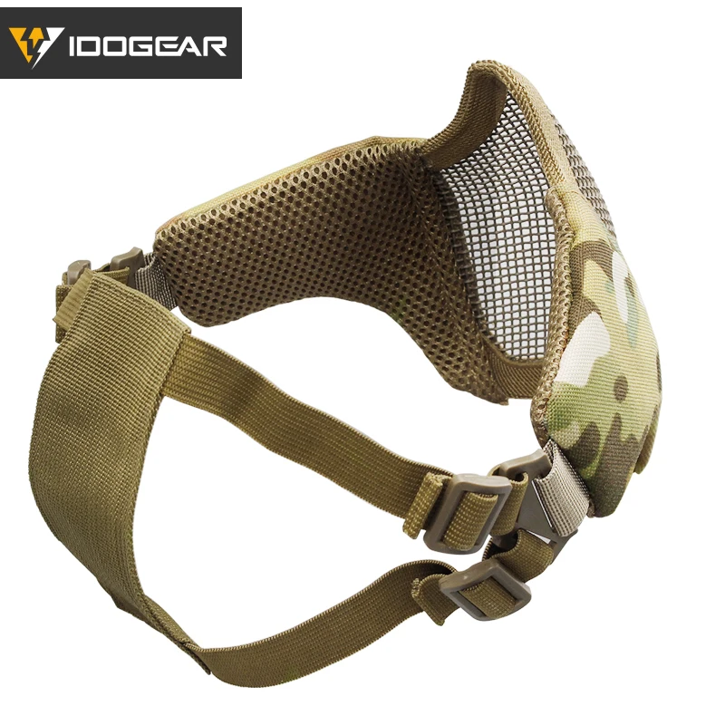 IDOGEAR PDW полулицевая Защитная Сетчатая Маска в поле для страйкбола CS Game