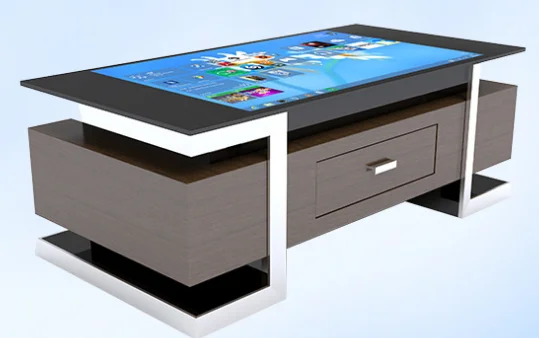 Интерактивный кофейный игровой столик с сенсорным экраном full hd умный сенсорный