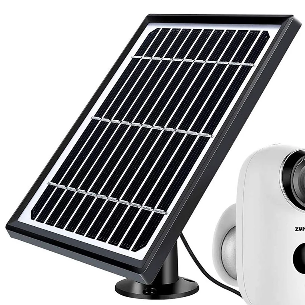 

Waterproof Solar Panel for Security Camera with 3m/10Ft 5V Micro USB Charging Cable suit for IP CCTV Dome Mini Camera etc.