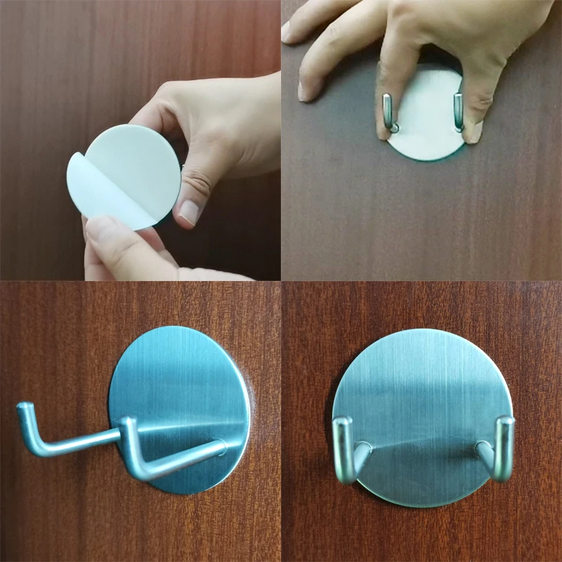 Самоклеящаяся стойка для кофейного портафильтра без дна 51 мм / 53 мм / 54 мм / 58 мм Держатель фильтра настенный.