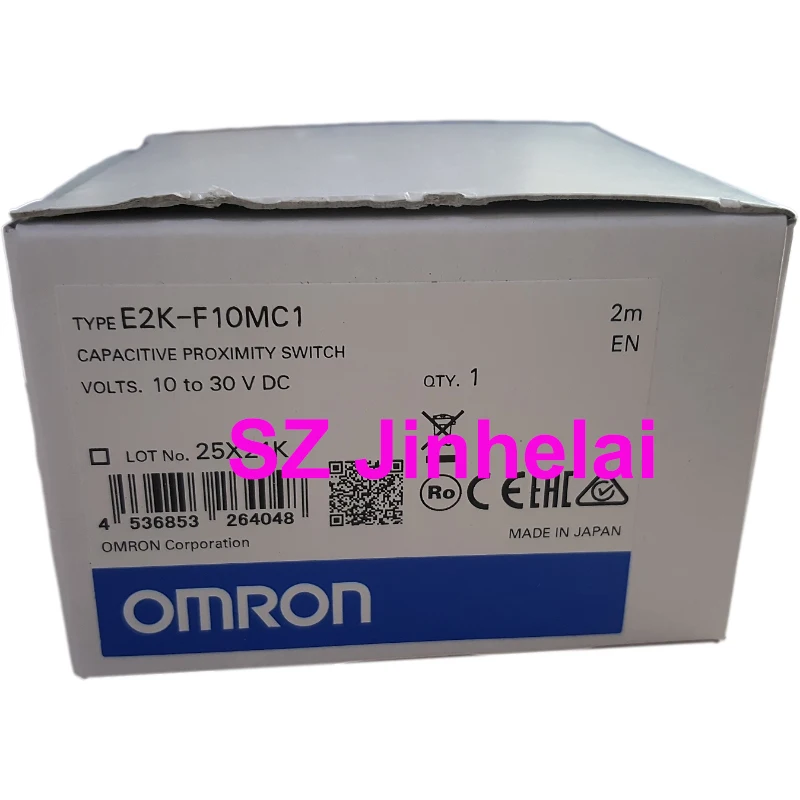 Фотоэлектрический датчик приближения OMRON E2K-F10MC1 оригинальный тип npn 2 м 10-30 в DC NO -